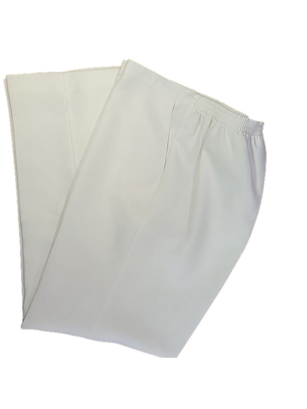 Alfred Dunner Ivory Slip-on Lined Pants Size 12 EUC